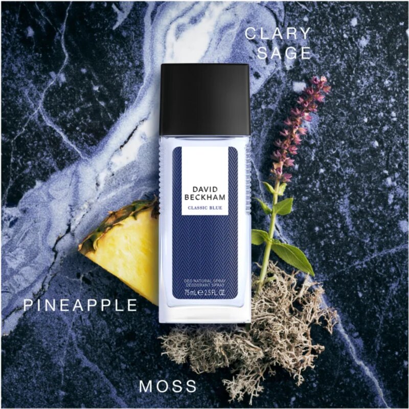 David Beckham Classic Blue Deo szórófejjel uraknak 75 ml