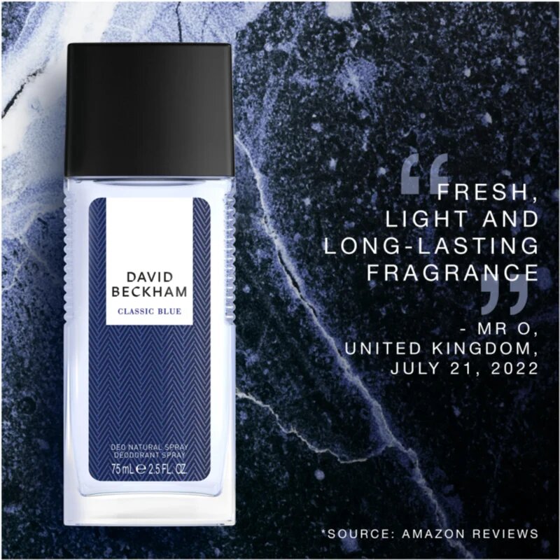 David Beckham Classic Blue Deo szórófejjel uraknak 75 ml