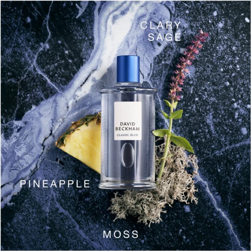 David Beckham Classic Blue Eau de Toilette uraknak 100 ml