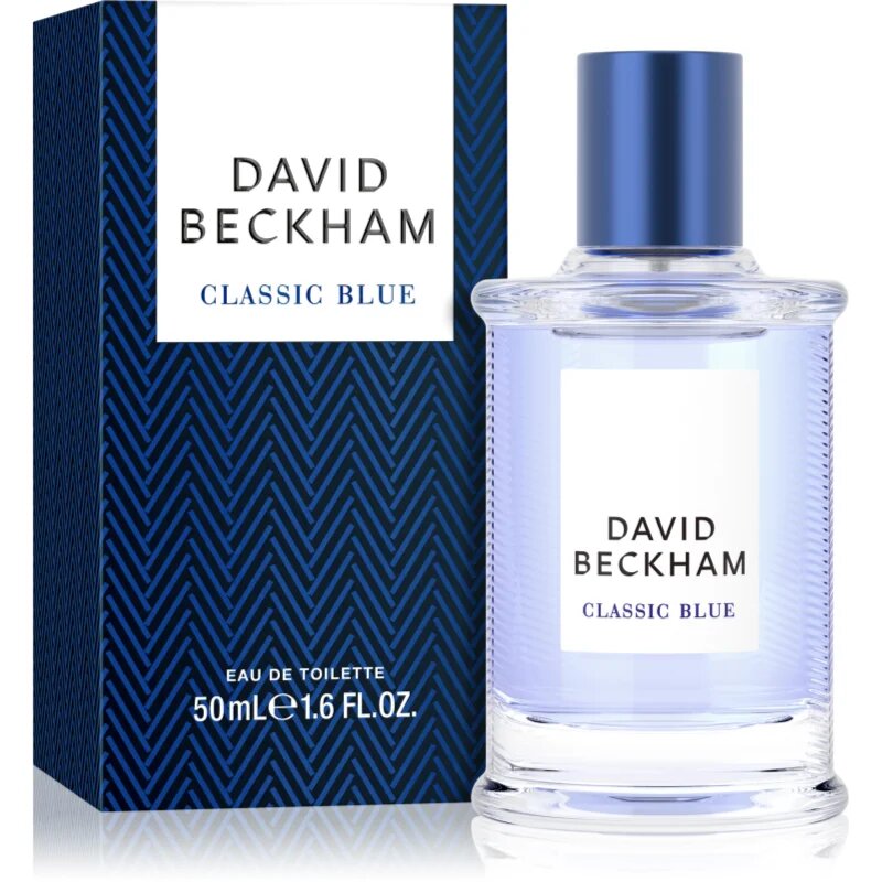 David Beckham Classic Blue Eau de Toilette uraknak 50 ml