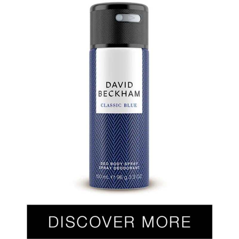 David Beckham Classic Blue spray dezodor uraknak 150 ml