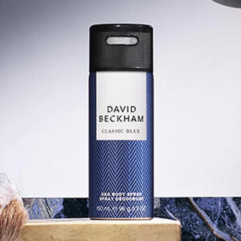 David Beckham Classic Blue spray dezodor uraknak 150 ml