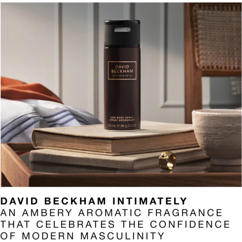 David Beckham Intimately Men spray dezodor uraknak 150 ml