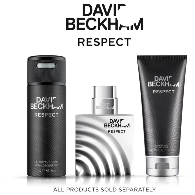 David Beckham Respect tusfürdő gél uraknak 200 ml