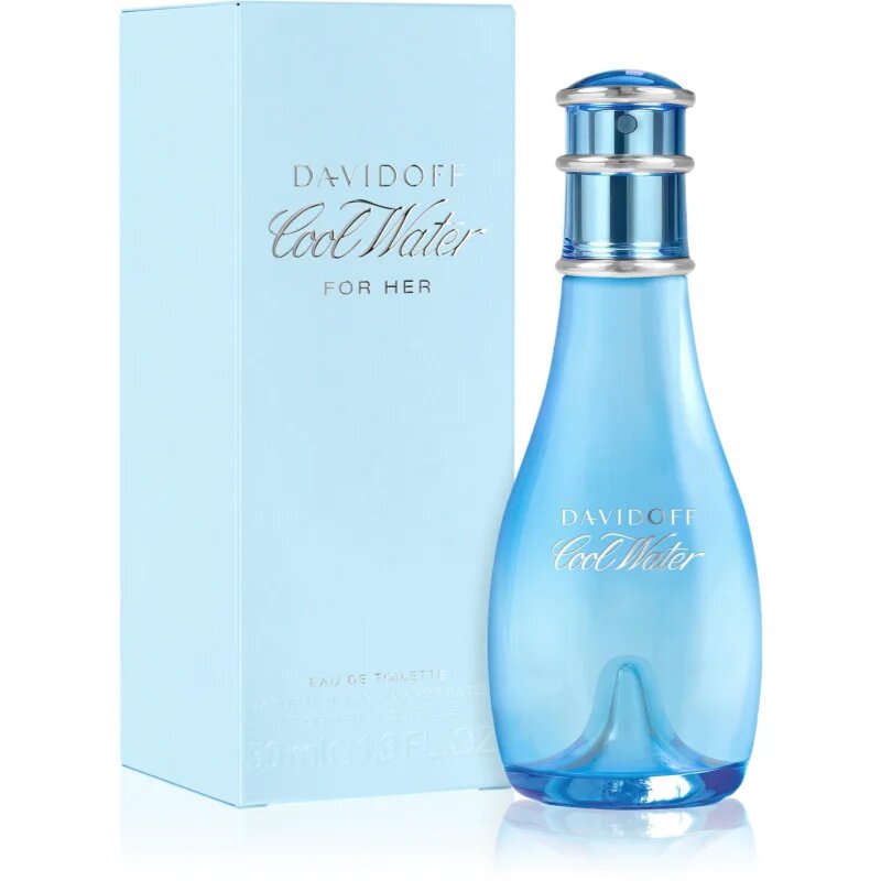 Davidoff Cool Water Woman Eau de Toilette hölgyeknek 50 ml