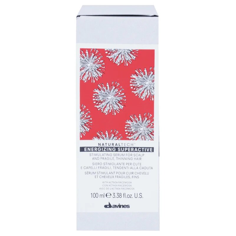 Davines Naturaltech Energizing leöblítést nem igénylő ápolás hajnövesztést serkentő 100 ml