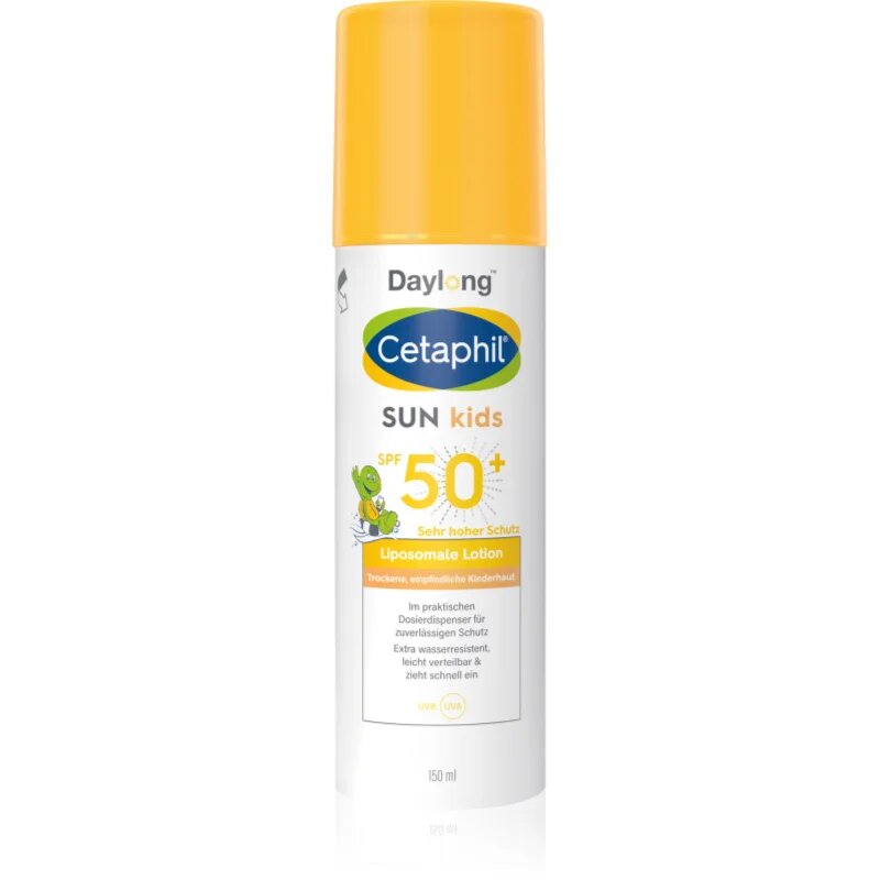 Daylong Cetaphil SUN Kids Liposomale Lotion liposzómás védő krém SPF 50+ 150 ml