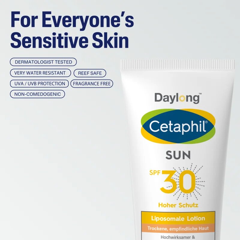 Daylong Cetaphil SUN Liposomal Lotion napozótej az érzékeny bőrre SPF 30 200 ml