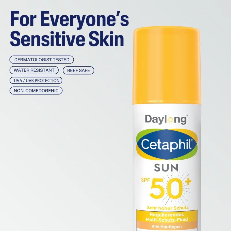 Daylong Cetaphil SUN Multi-Protection Fluid védő és mattító fluid arcra SPF 50+ 50 ml