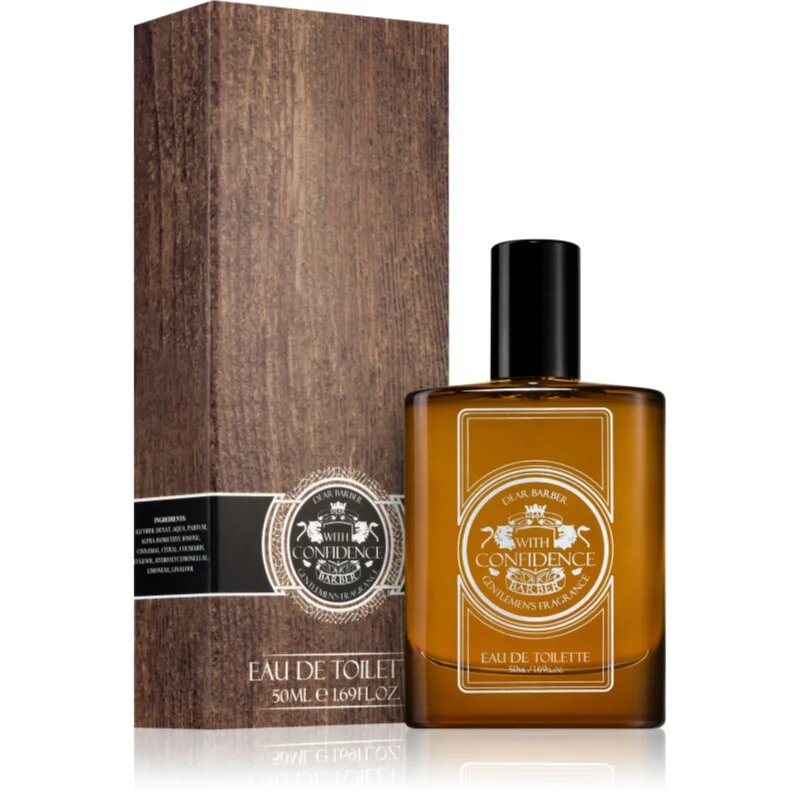 Dear Barber With Confidence Eau de Toilette uraknak 50 ml