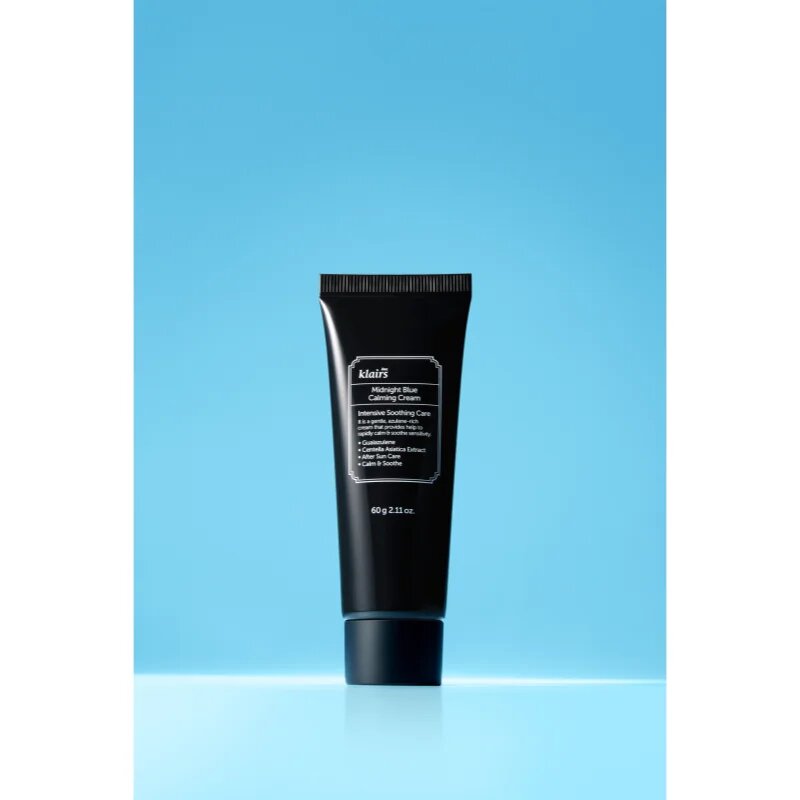 Dear Klairs Blue Calming Cream nyugtató napozás utáni krém az érzékeny vörösödésre hajlamos bőrre 60 ml