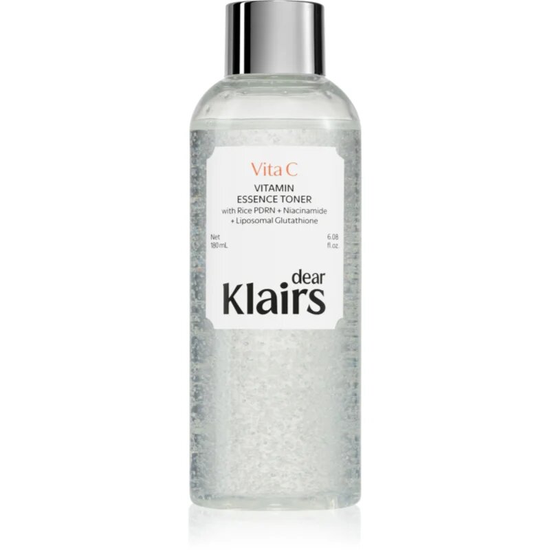 Dear Klairs Freshly Juiced Vitamin Essence Toner gyengéd arctonikum élénk és hidratált bőr 180 ml