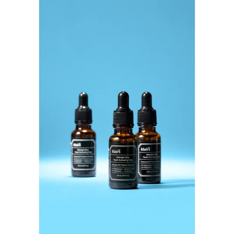 Dear Klairs Midnight Blue Youth Activating Drop aktiváló szérum a bőr fiatalításáért 20 ml