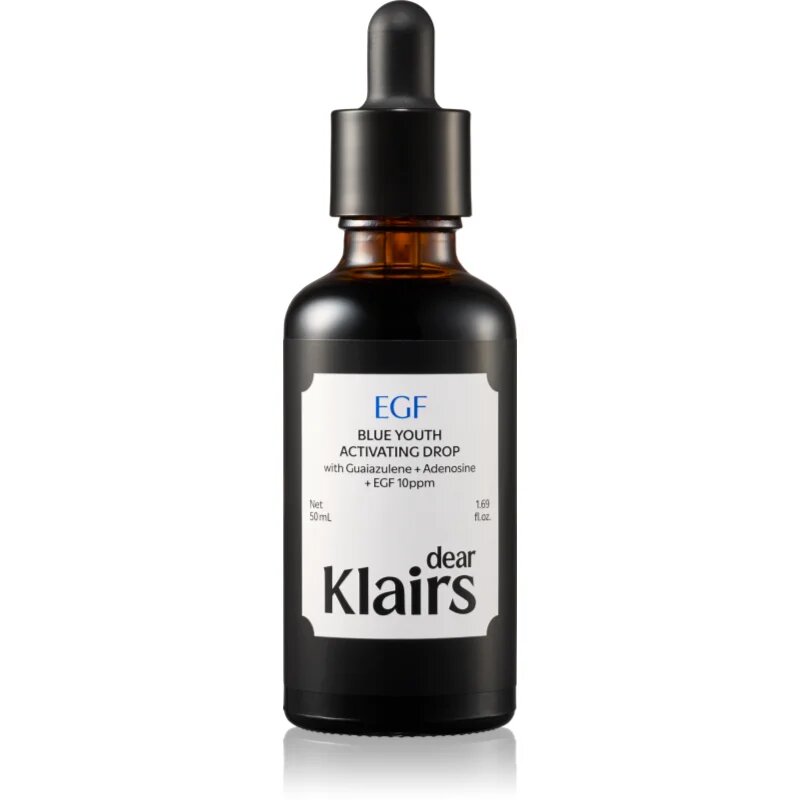 Dear Klairs Midnight Blue Youth Activating Drop aktiváló szérum a bőr fiatalításáért 50 ml