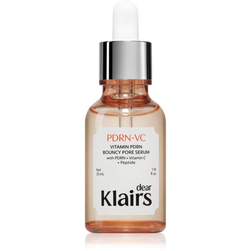 Dear Klairs Vitamin PDRN Bouncy Pore Serum intenzív vitaminos szérum pórusok minimalizálásához 35 ml