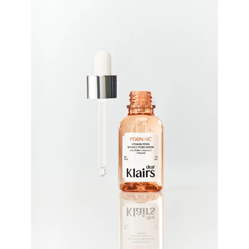 Dear Klairs Vitamin PDRN Bouncy Pore Serum intenzív vitaminos szérum pórusok minimalizálásához 35 ml