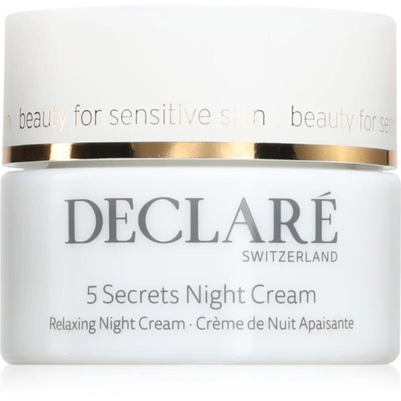 Declaré 5 Secrets nyugtató éjszakai krém 50 ml