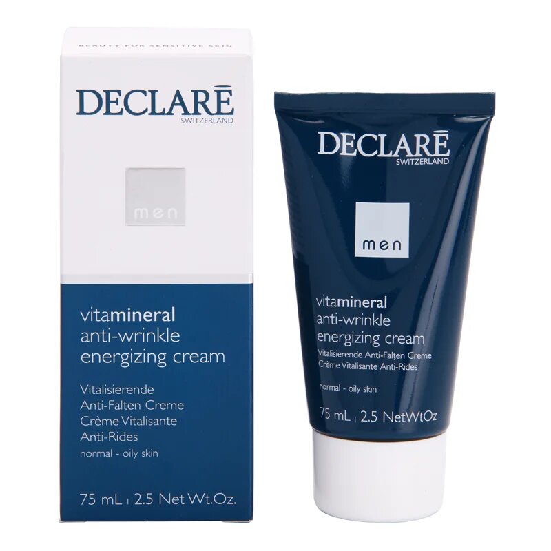 Declaré Men Vita Mineral ránctalanító krém normál és zsíros bőrre 75 ml