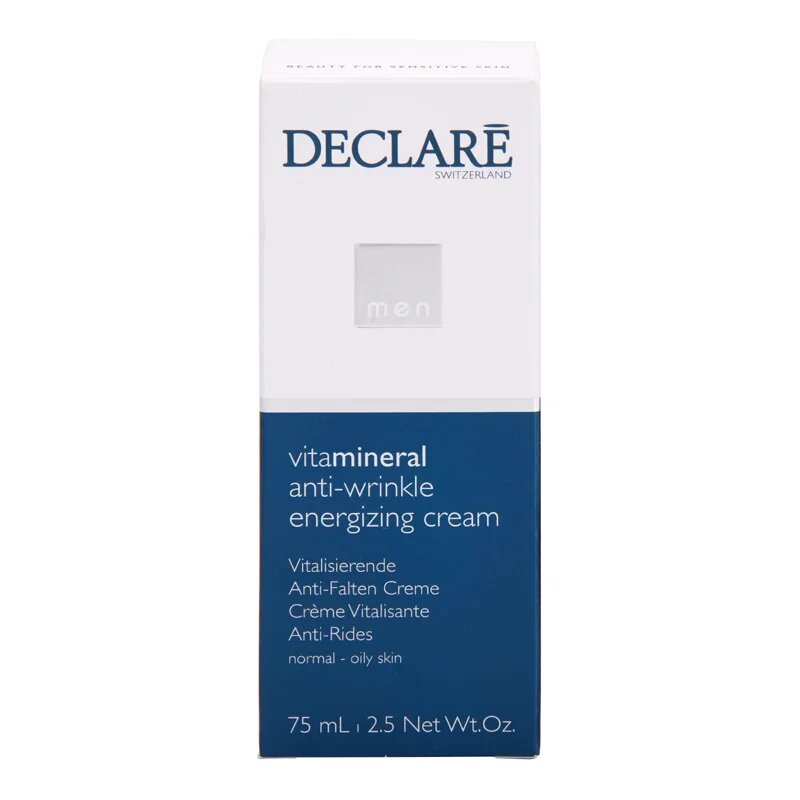 Declaré Men Vita Mineral ránctalanító krém normál és zsíros bőrre 75 ml