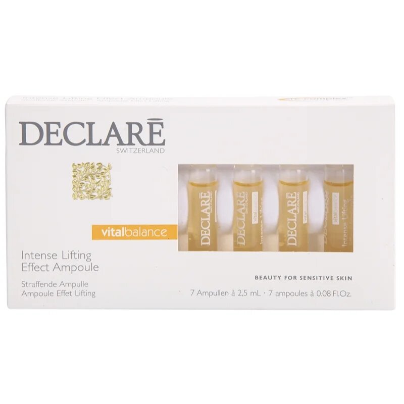 Declaré Vital Balance intenzív lifting szérum ampullákban 7 x 2.5 ml