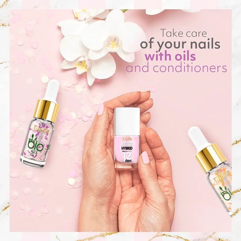 Delia Cosmetics After Hybrid 12 Days regeneráló kondicionáló körmökre 11 ml