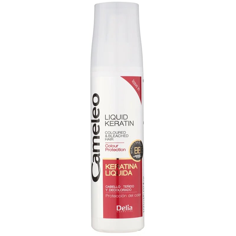 Delia Cosmetics Cameleo BB folyékony keratin spray formában festett vagy melírozott hajra 150 ml