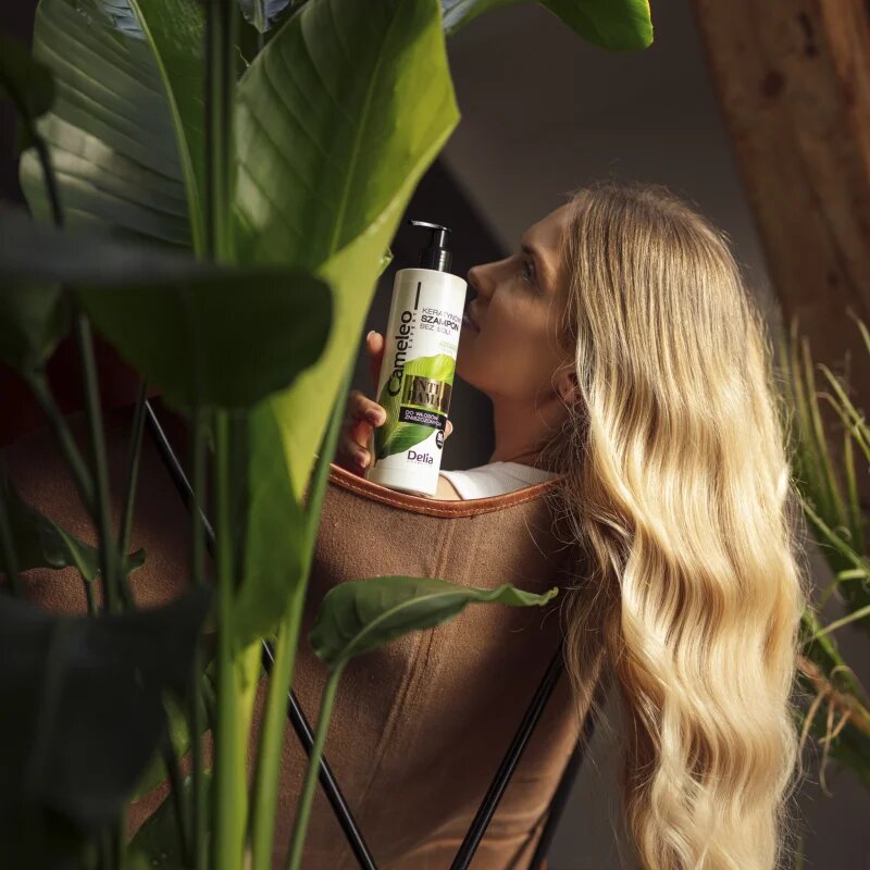 Delia Cosmetics Cameleo BB keratin sampon a károsult hajra 250 ml