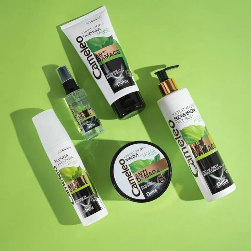 Delia Cosmetics Cameleo BB keratinos maszk a károsult hajra 200 ml