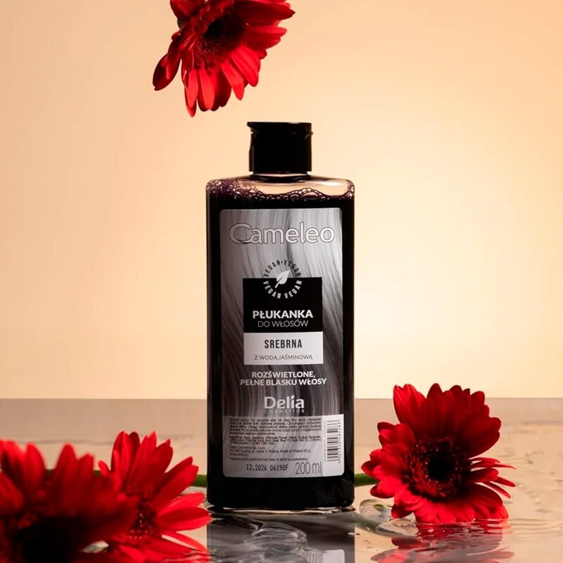 Delia Cosmetics Cameleo Flower Water színező hajfesték árnyalat Silver 200 ml