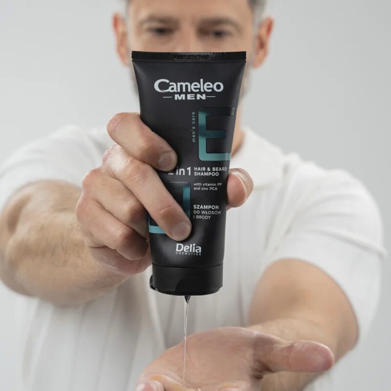 Delia Cosmetics Cameleo Men sampon és tusfürdő hajra szakállra és testre 150 ml