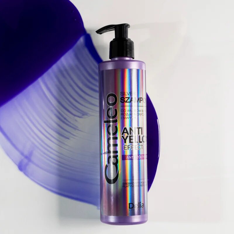 Delia Cosmetics Cameleo Silver sampon semlegesíti a sárgás tónusokat 250 ml