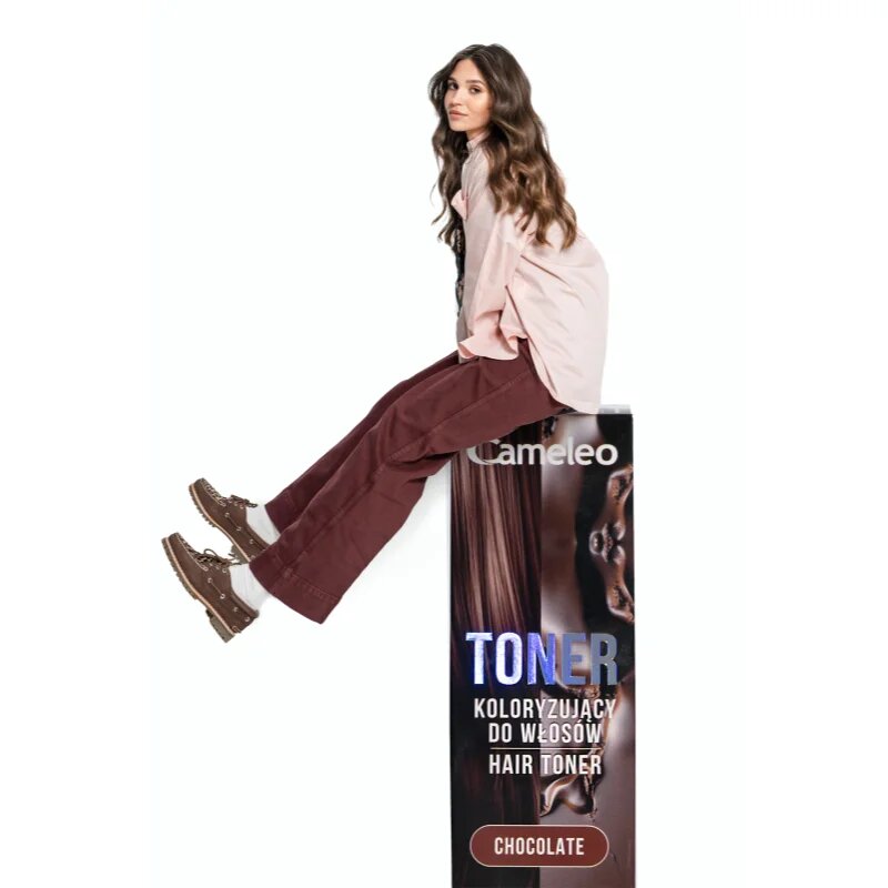 Delia Cosmetics Cameleo Toner színes festék hajra árnyalat Chocolate 75 ml