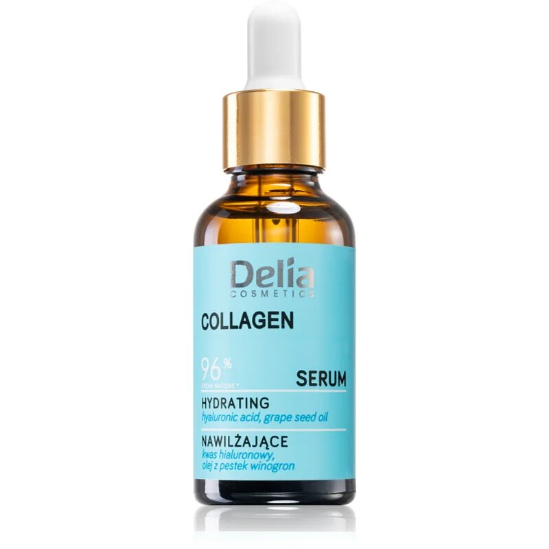 Delia Cosmetics Collagen hidratáló szérum arcra nyakra és dekoltázsra 30 ml
