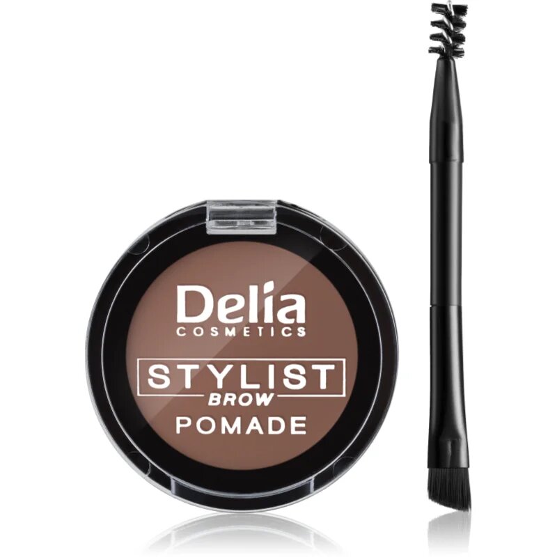 Delia Cosmetics Eyebrow Expert szemöldök pomádé árnyalat Light Brown 4 g