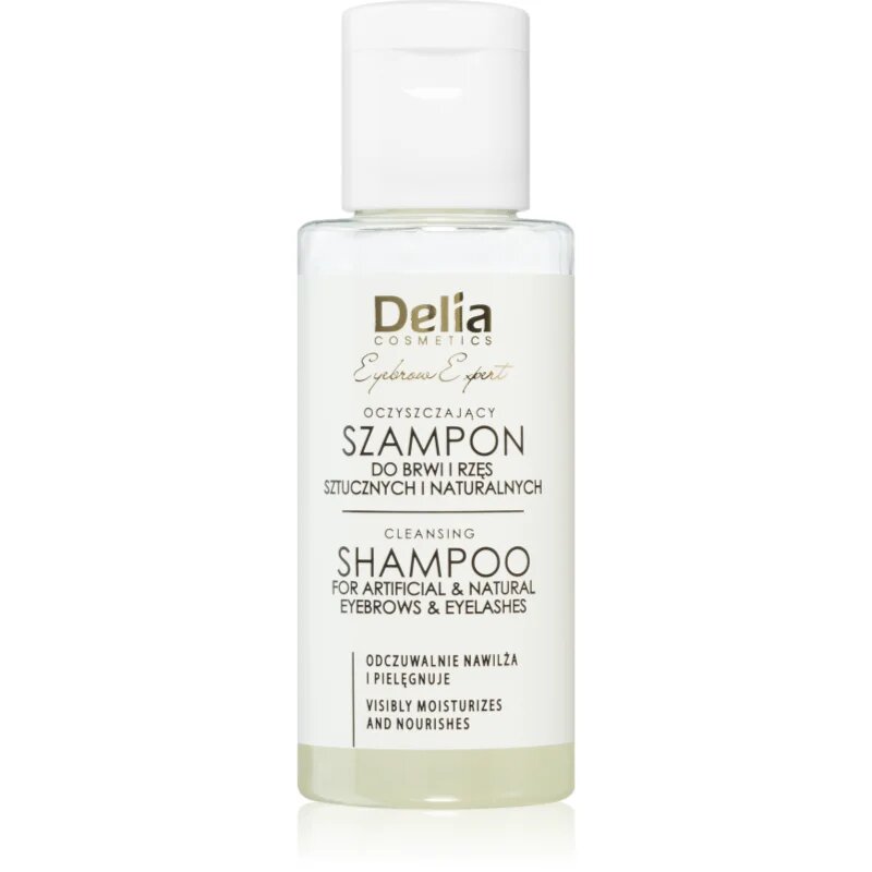 Delia Cosmetics Eyebrow Expert tisztító sampon szemöldökre 50 ml