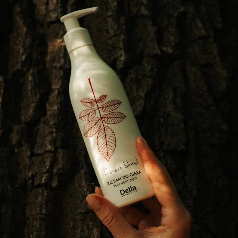 Delia Cosmetics Forest Blend regeneráló testápoló tej 300 ml