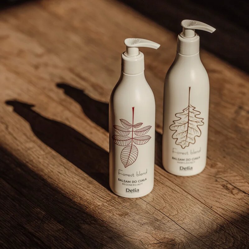 Delia Cosmetics Forest Blend regeneráló testápoló tej 300 ml