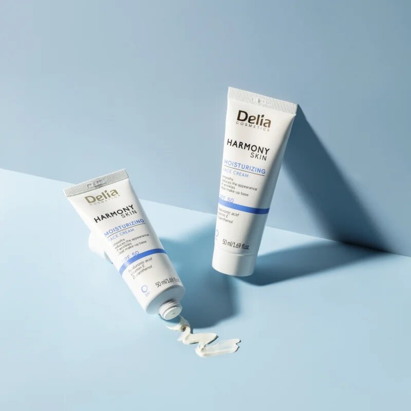 Delia Cosmetics Harmony Skin hidratáló arckrém SPF 50 50 ml