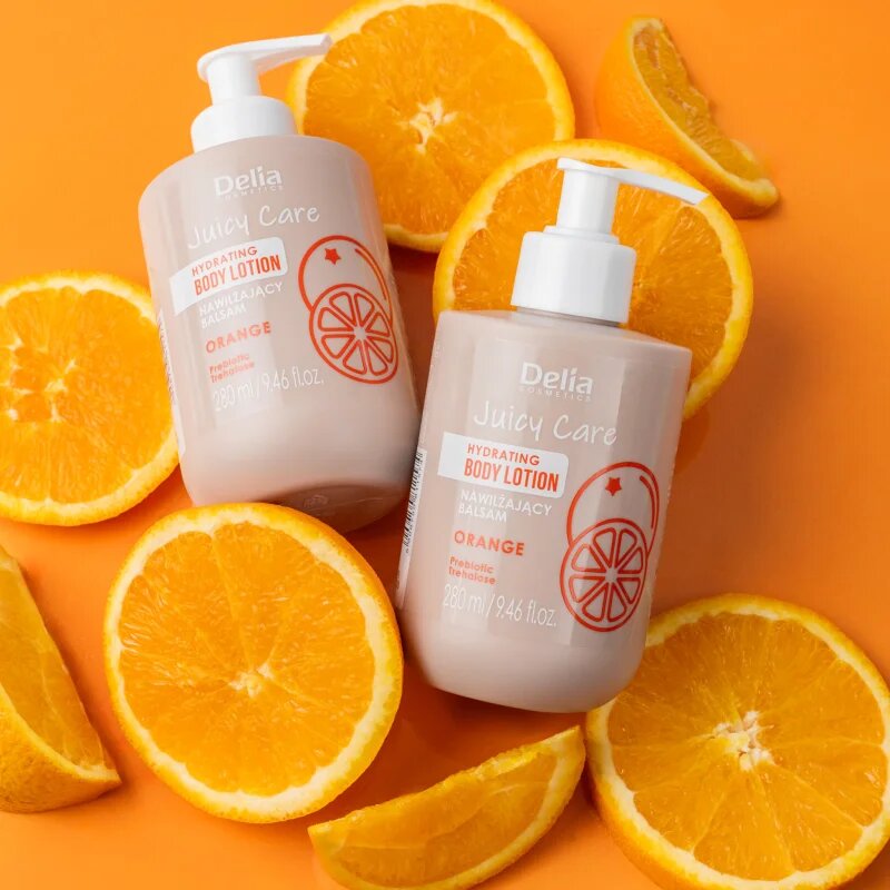 Delia Cosmetics Juicy Care Orange hidratáló testápoló tej 280 ml