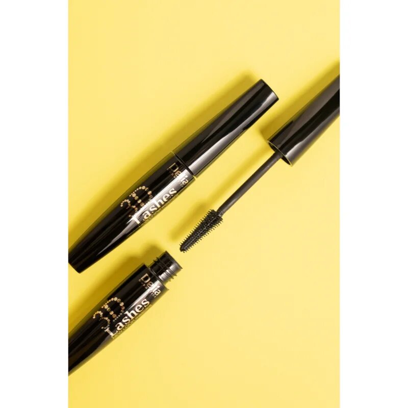 Delia Cosmetics Mix&Match 3D Long Lashes szempillaspirál a dús pillákért árnyalat Black 12 ml