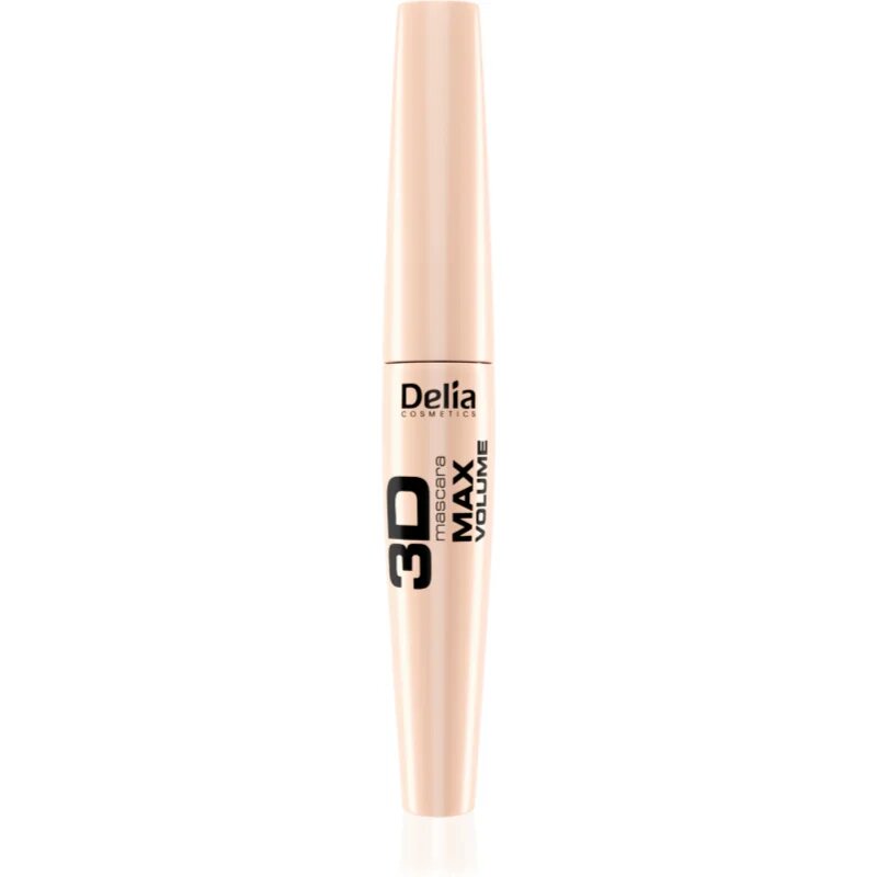 Delia Cosmetics Mix&Match 3D MAX Volume tömegnövelő és szempilla-elválasztó szempillaspirál árnyalat Black 12 ml