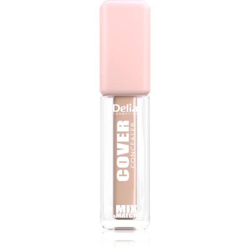 Delia Cosmetics Mix&Match Cover Concealer folyékony fedő korrektor árnyalat 02 Light Beige 6 ml