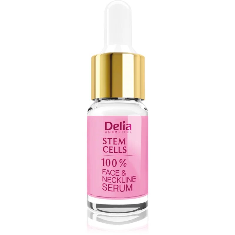 Delia Cosmetics Professional Face Care Stem Cells Intenzív feszesítő és ránctalanító szérum őssejtekkel arcra nyakra és dekoltázsra 10 ml