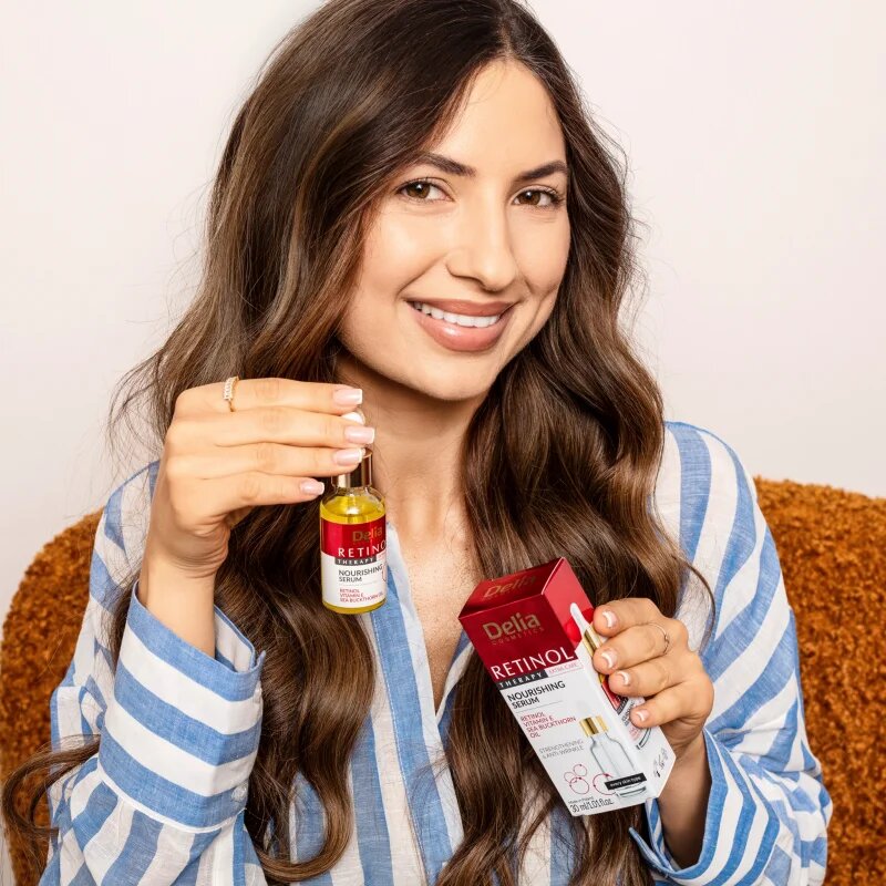 Delia Cosmetics Retinol Therapy tápláló szérum 30 ml