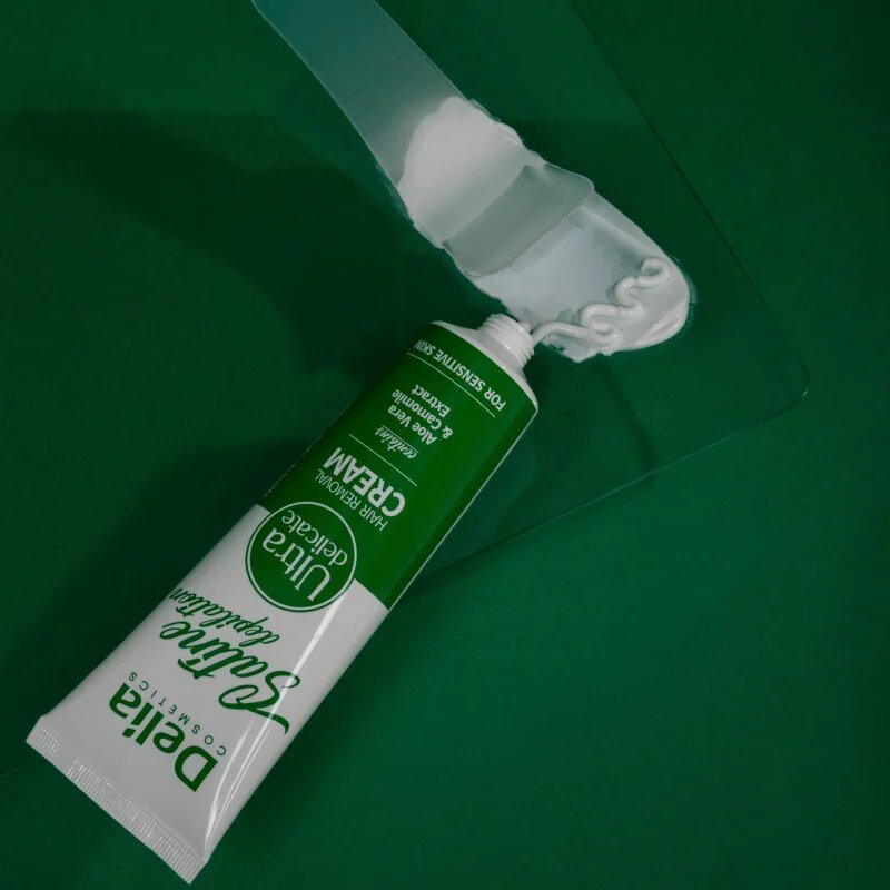 Delia Cosmetics Satine Depilation Ultra-Delicate szőrtelenítő krém az érzékeny bőrre