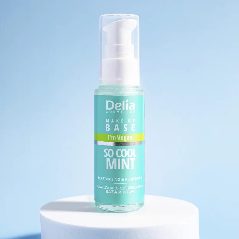 Delia Cosmetics So Cool Mint hidratáló bázis alapozó alá 30 ml
