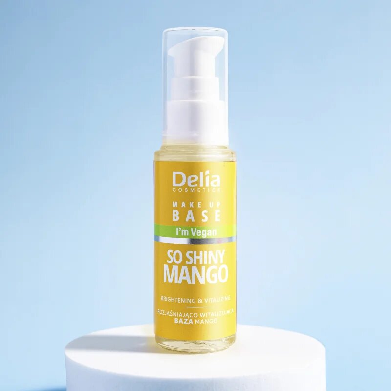 Delia Cosmetics So Shiny Mango ragyogást adó primer 30 ml