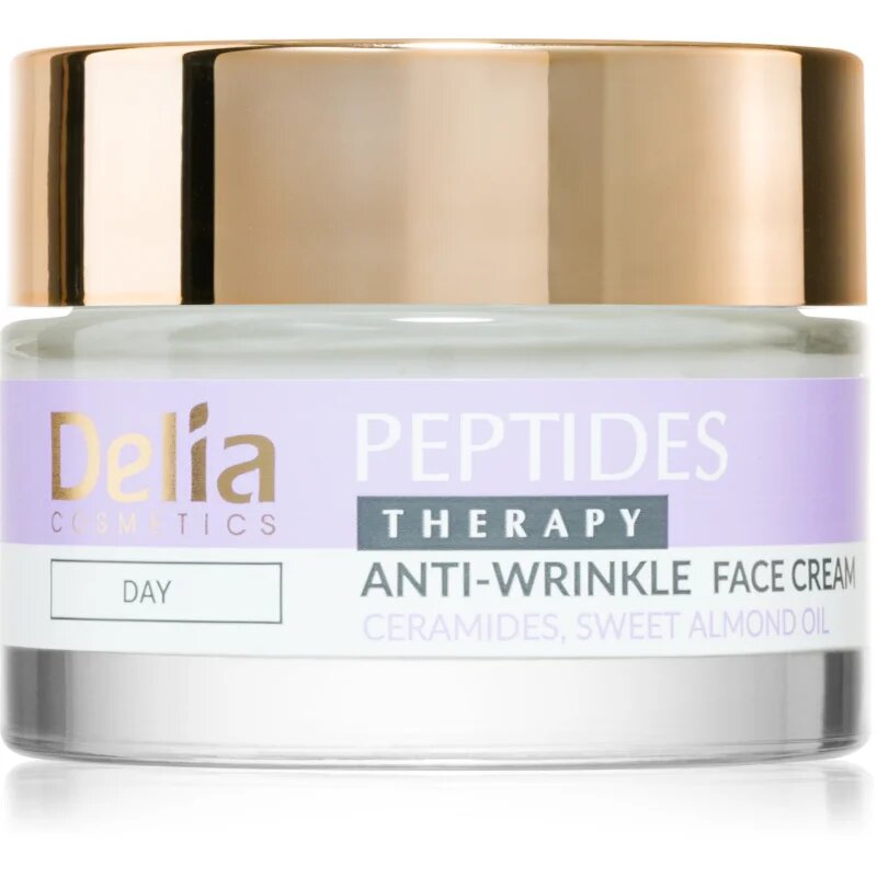 Delia Cosmetics Therapy ráncellenes nappali krém az arcra 50 ml