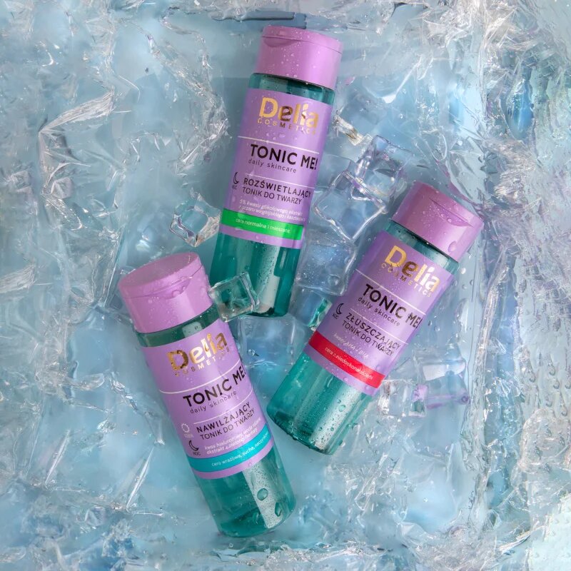 Delia Cosmetics Tonic Me! gyengéd bőrhámlasztó tonik éjszakára 200 ml