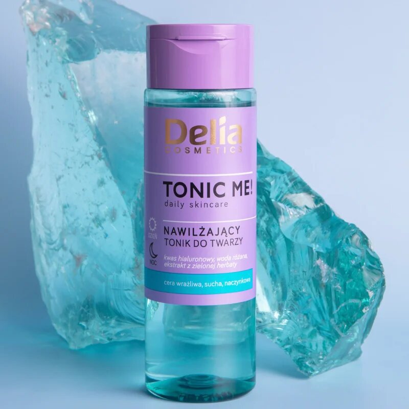 Delia Cosmetics Tonic Me! hidratáló tonik Nappali és éjjeli ápolás 200 ml